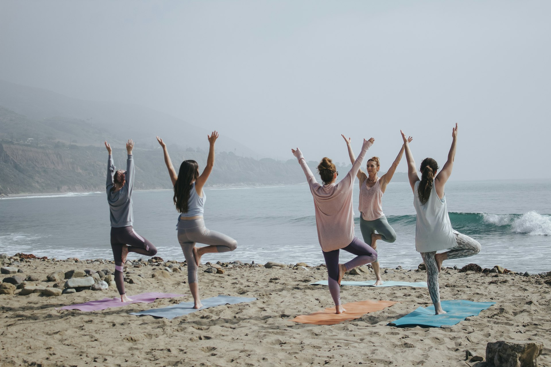 Peaceful wellness scene with soft natural lighting and relaxation elements